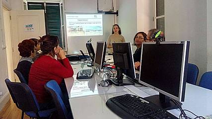 Aula na Universidade Sénior